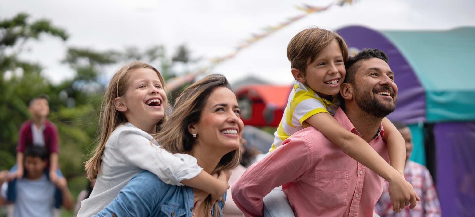 Family at Festival