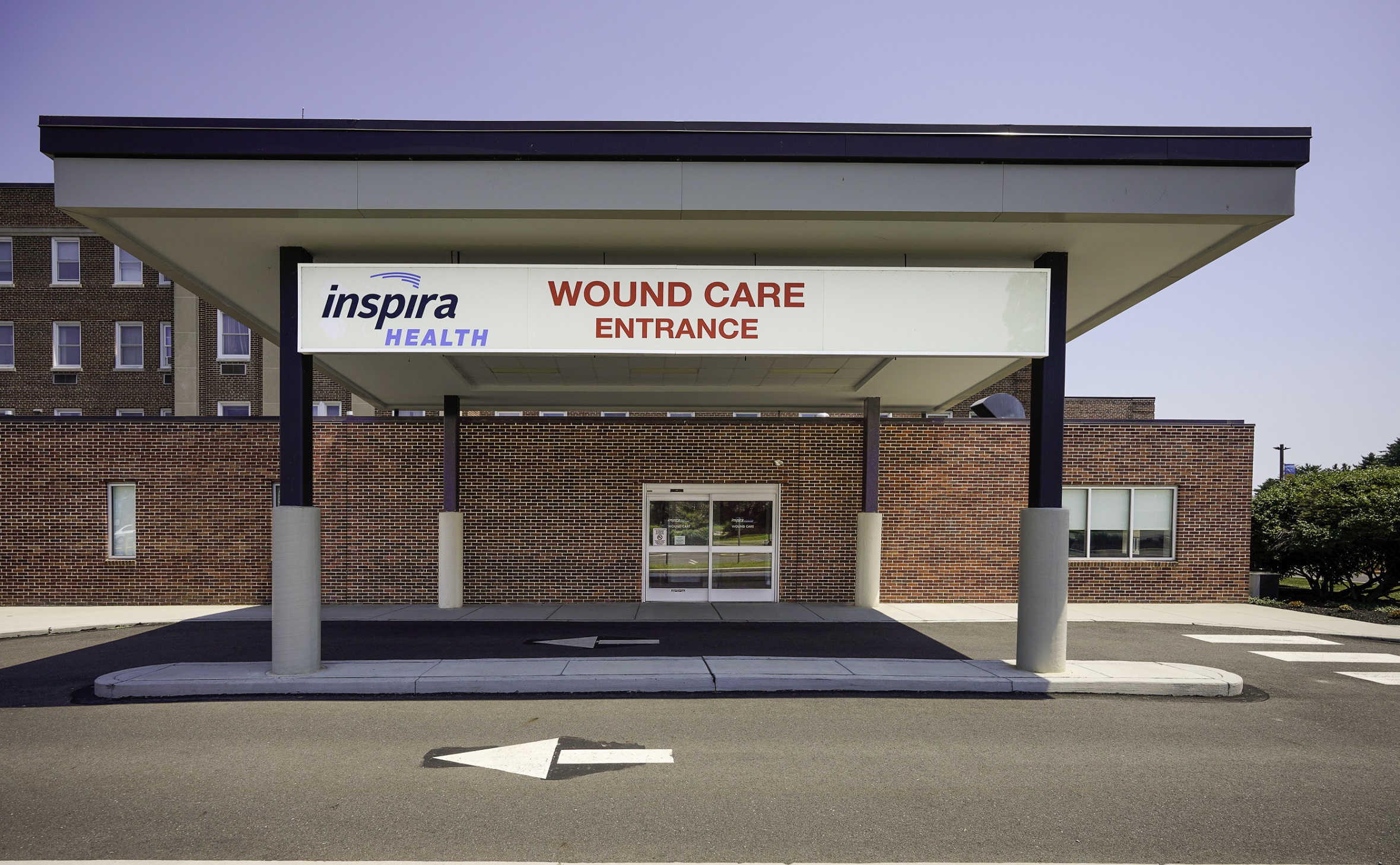 Inspira Hospital Wound Care Mannington Entrance