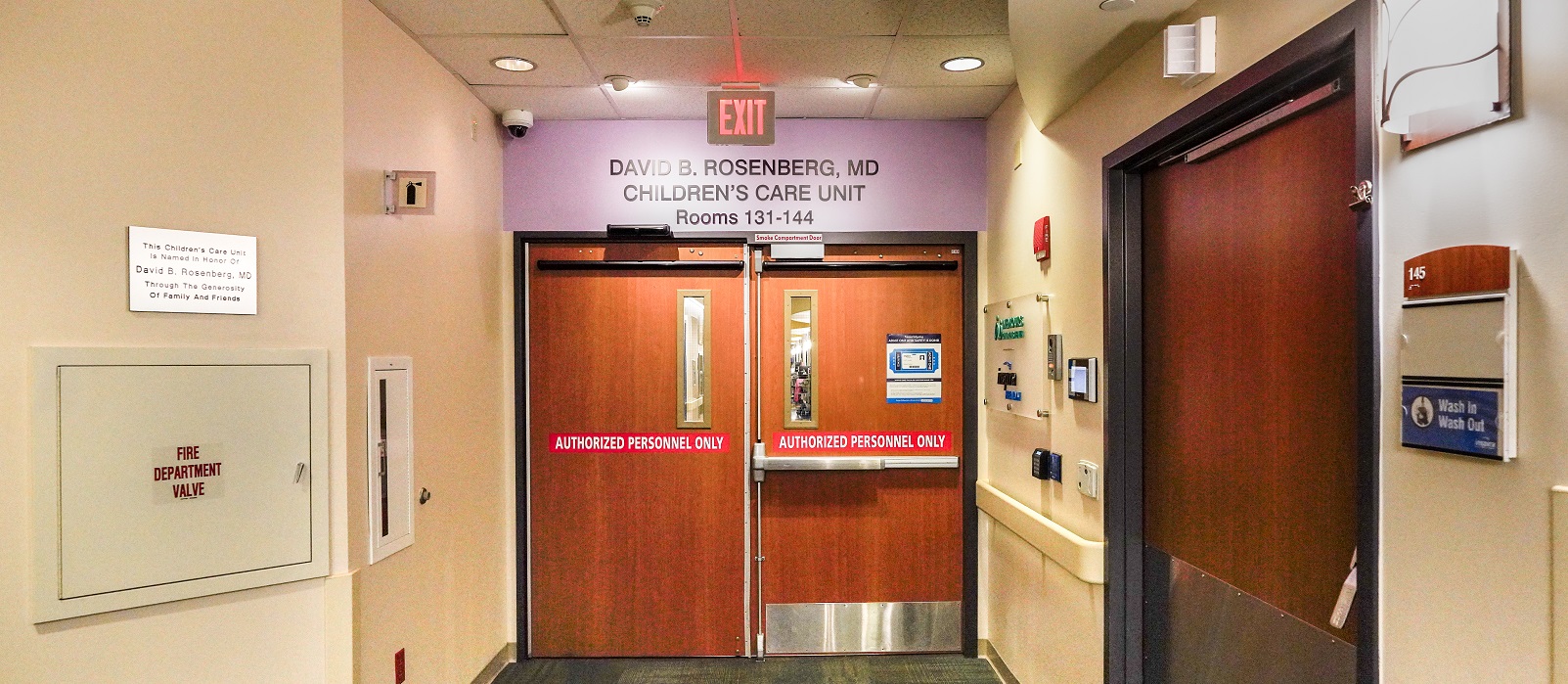 Medical Center Entrance Door