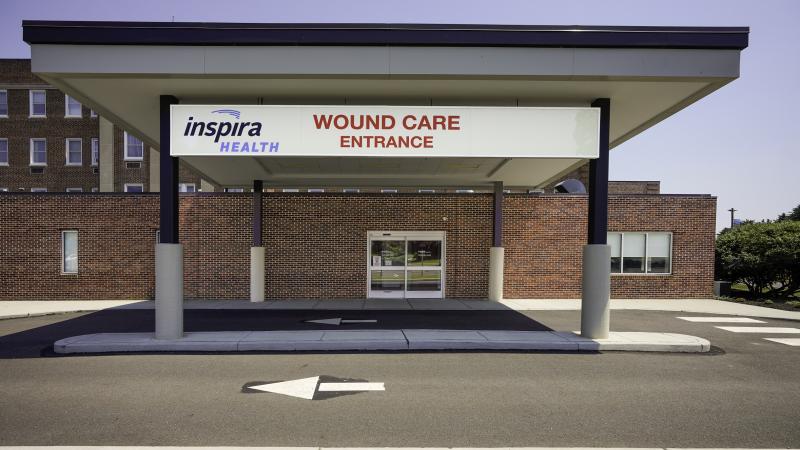 Inspira Wound Care Mannington clinic entrance