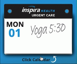 inspira health urgent care yoga