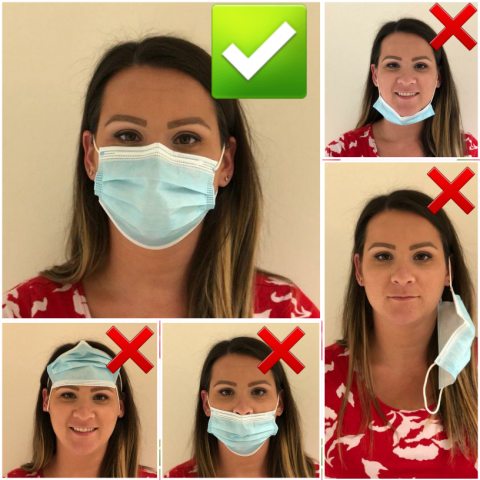 How To Wear A Mask Inside Inspira | Inspira Health