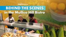 Banner that reads 'Behind The Scenes in the Mullica Hill Bistro'